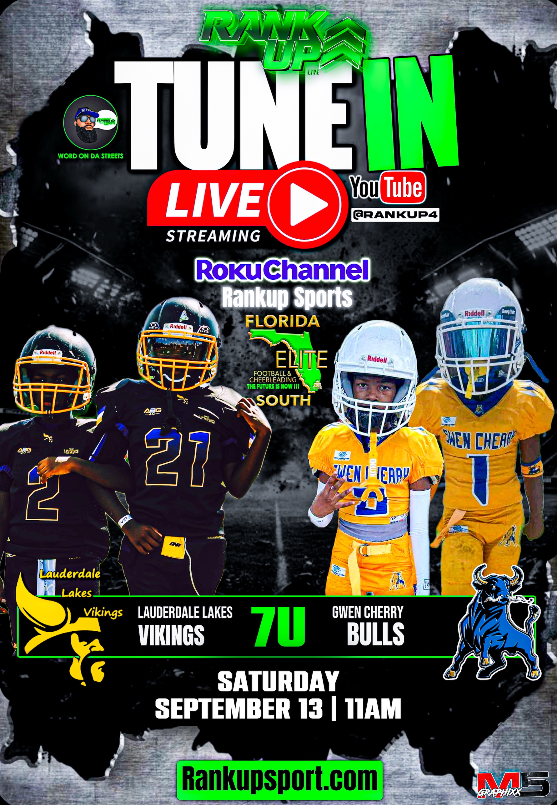 Lankes Vikings 7U vs Gwen Cherry Bulls 7U